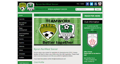 Desktop Screenshot of norwestsoccer.com